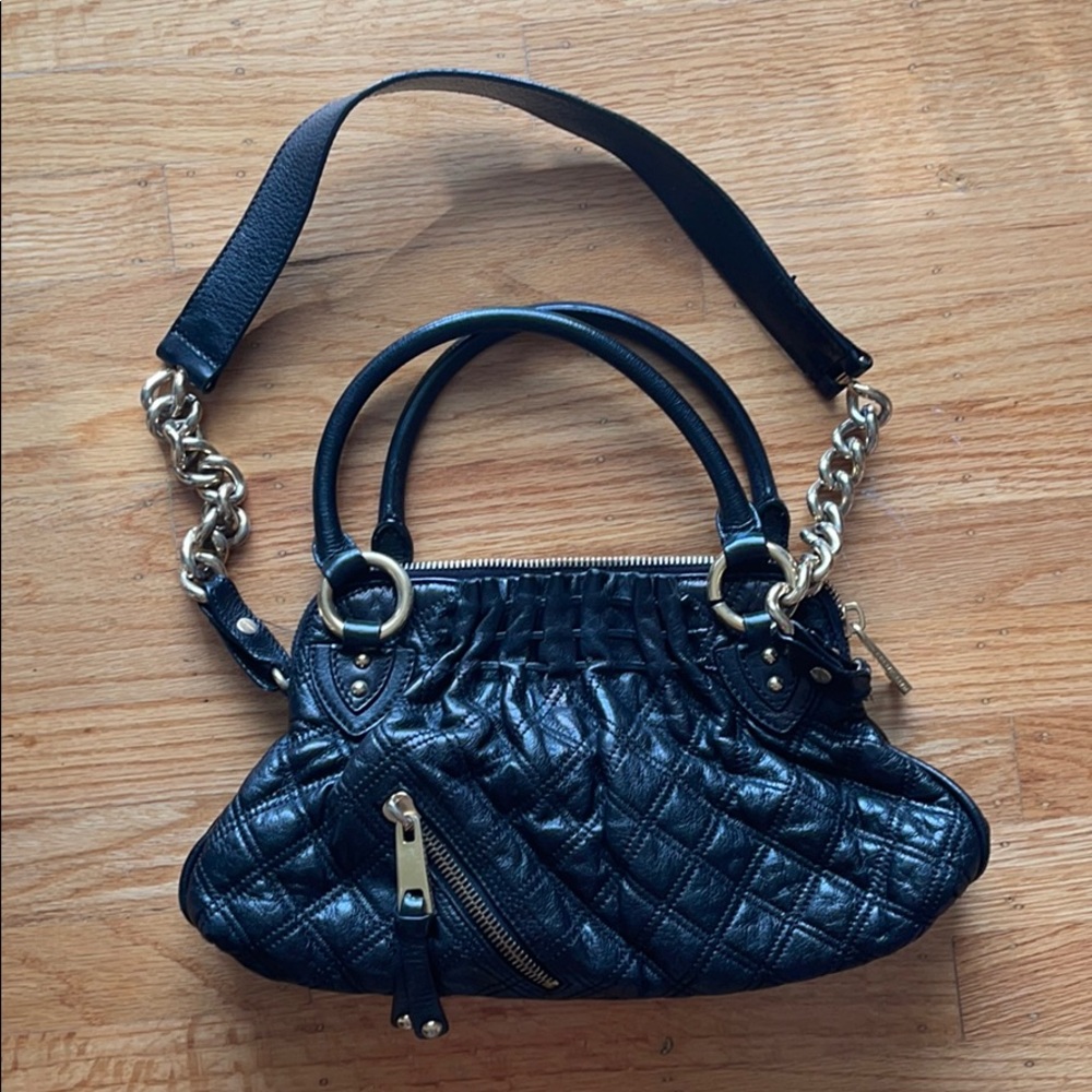 Marc Jacob Cecilia quilted leather with strap
